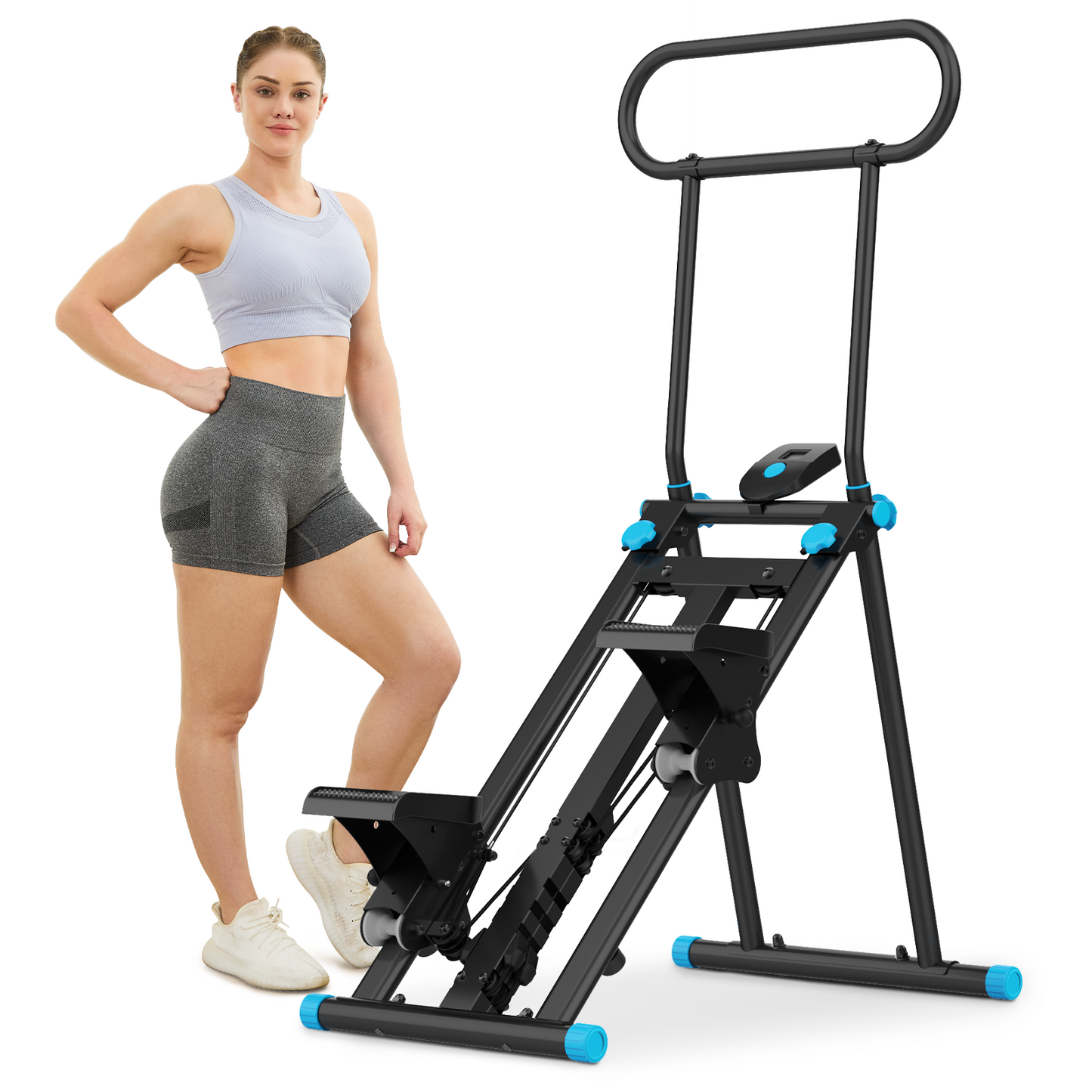 HXD-ERGO 6-Level Adjustable Resistance Foldable Stair Climber (350lbs)