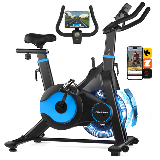 HXD-ERGO Magnetic & Air Resistance Indoor Bike