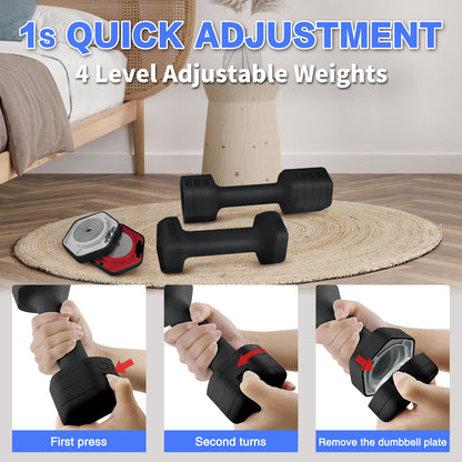 HXD-ERGO Adjustable Dumbbells Set