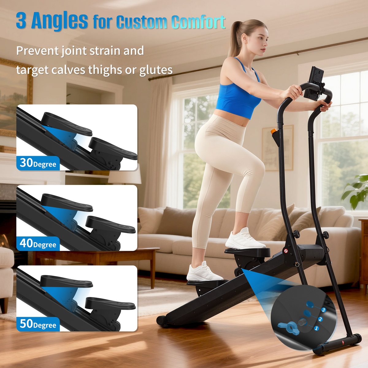 HXD-ERGO Magnetic Resistance Stair Climber