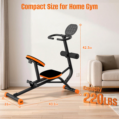 HXD-ERGO Quiet Stretching Machine | Full Body, Back & Lumbar Training for Home Gym
