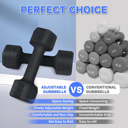 HXD-ERGO Adjustable Dumbbells Set