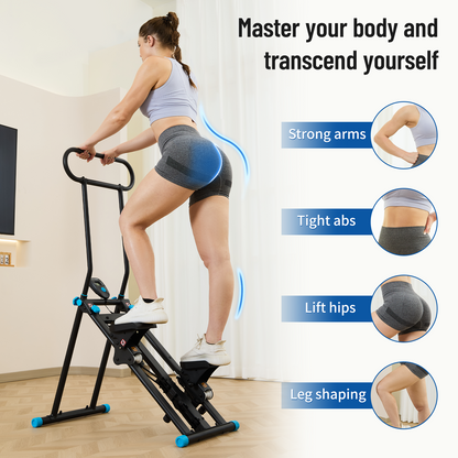 HXD-ERGO 6-Level Adjustable Resistance Foldable Stair Climber (350lbs)