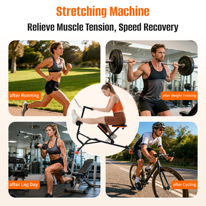 HXD-ERGO Quiet Stretching Machine | Full Body, Back & Lumbar Training for Home Gym