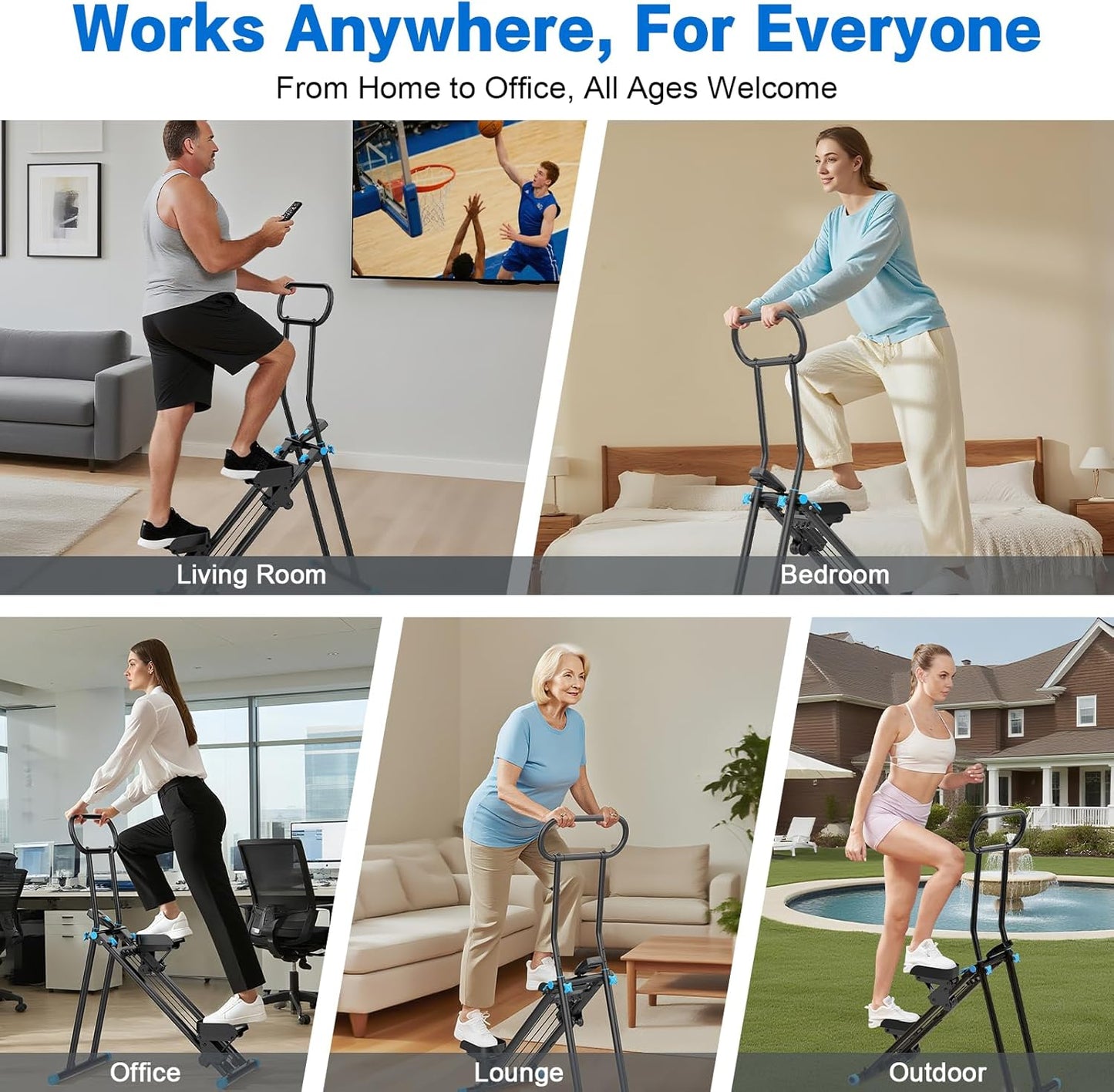HXD-ERGO Stair Climber for Home