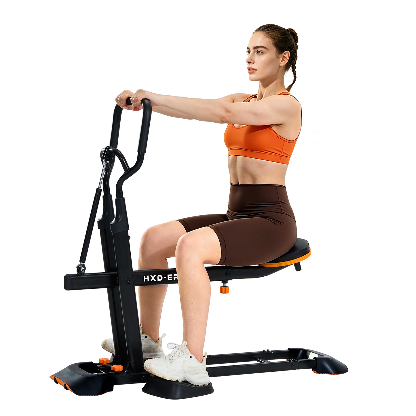 HXD-ERGO Home Deep Squat Trainer | 3-Level Adjustable Seat, Knee-Friendly Lower Body Workout Gear