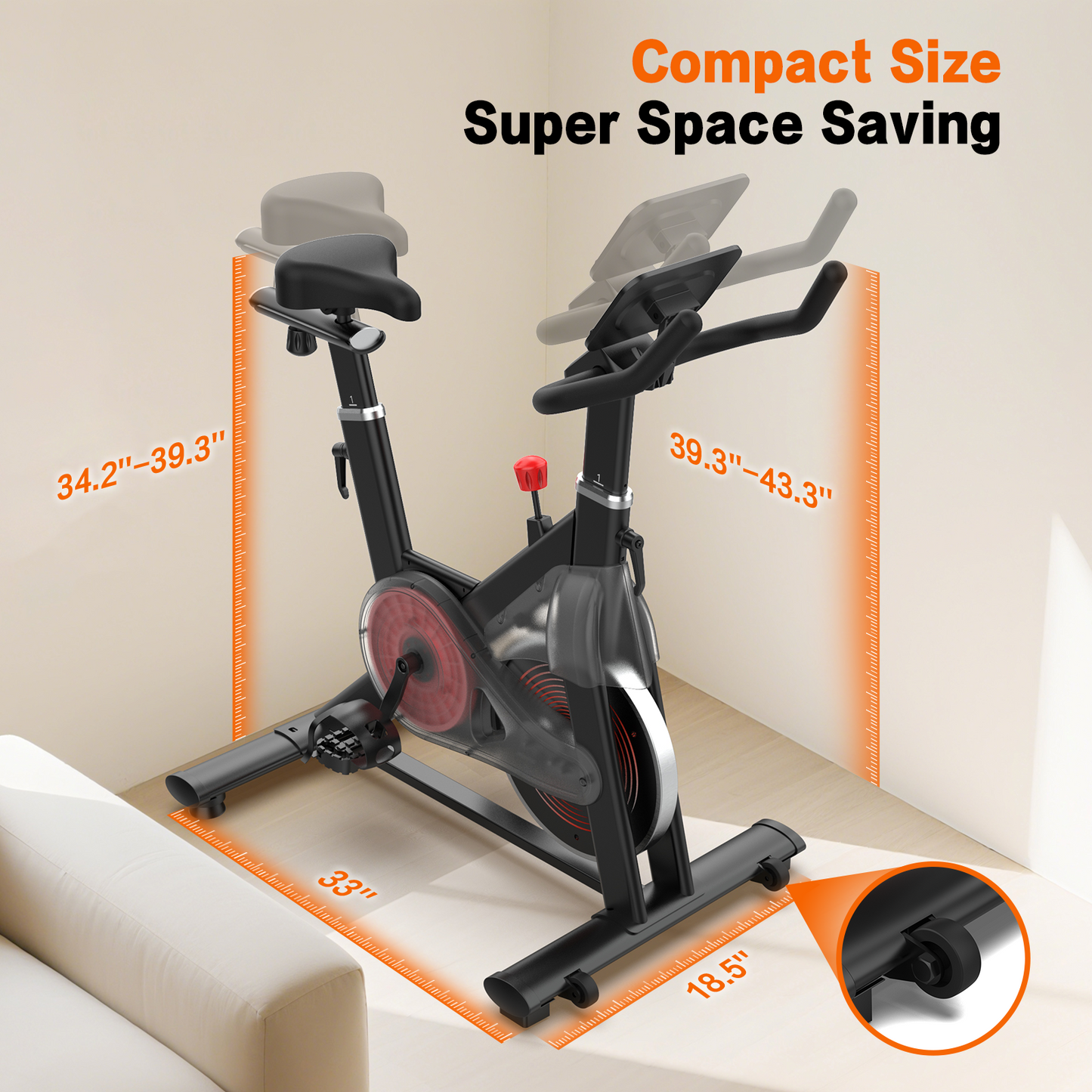HXD-ERGO Home Cycling Bikes
