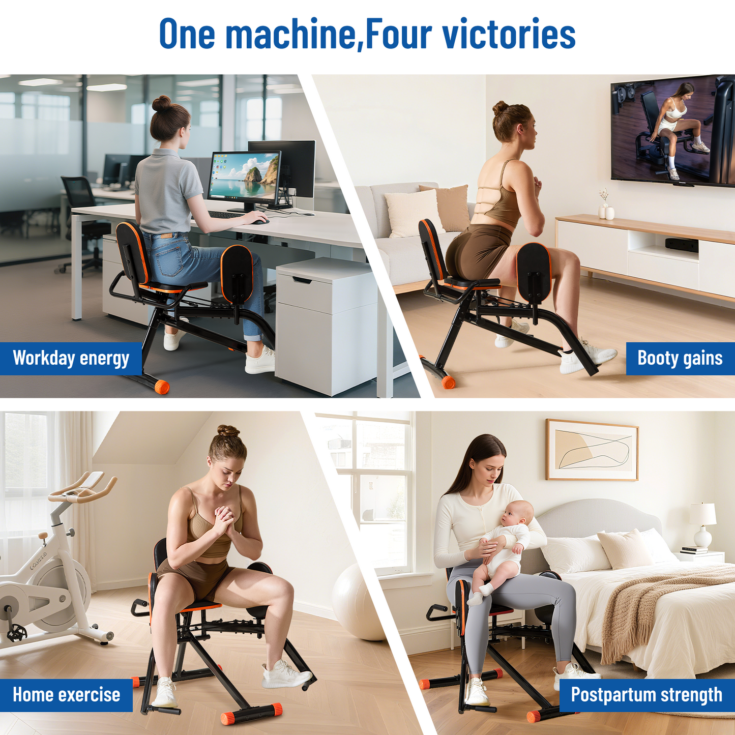 HXD-ERGO Home Hip Extension Machine